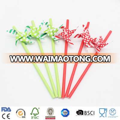 Manufacturer Supply Custom Disposable Paper Straw Topper