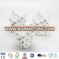 Food Grade Paper Cake Cup Baking Cupcake Printed Tulip Cupcake Liners