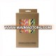 Rainbow Striped Disposable Paper Drink Straw 200