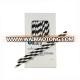 New Black And White Paper Straws Box Package 50pcs